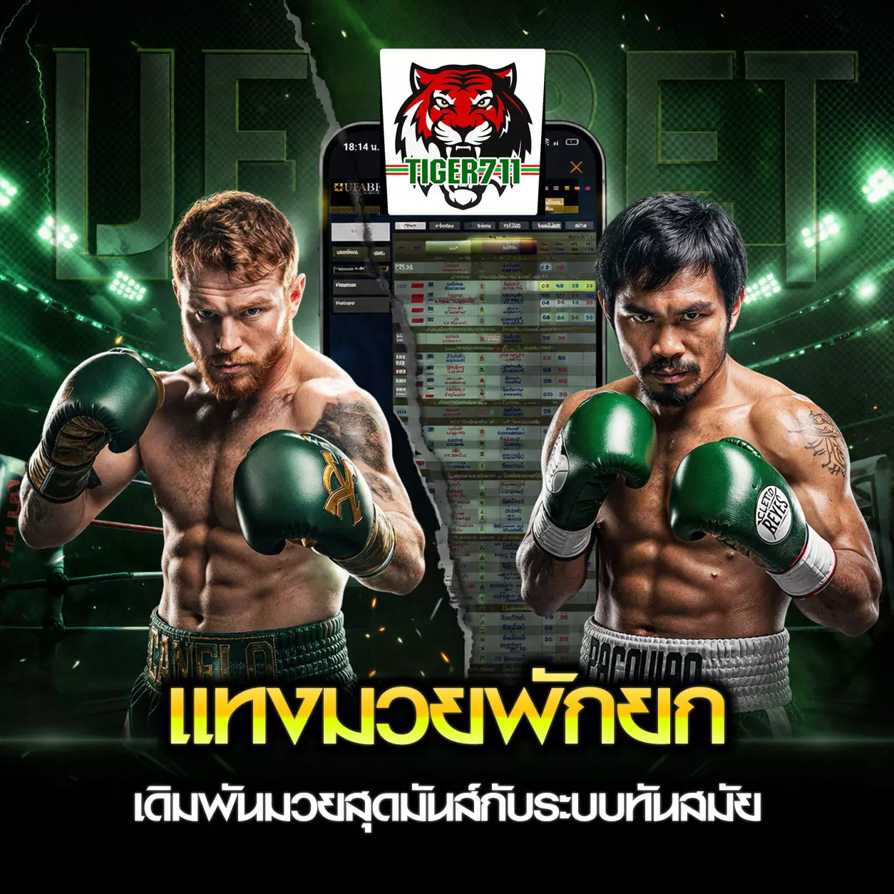 แทงมวยพักยก TIGER711